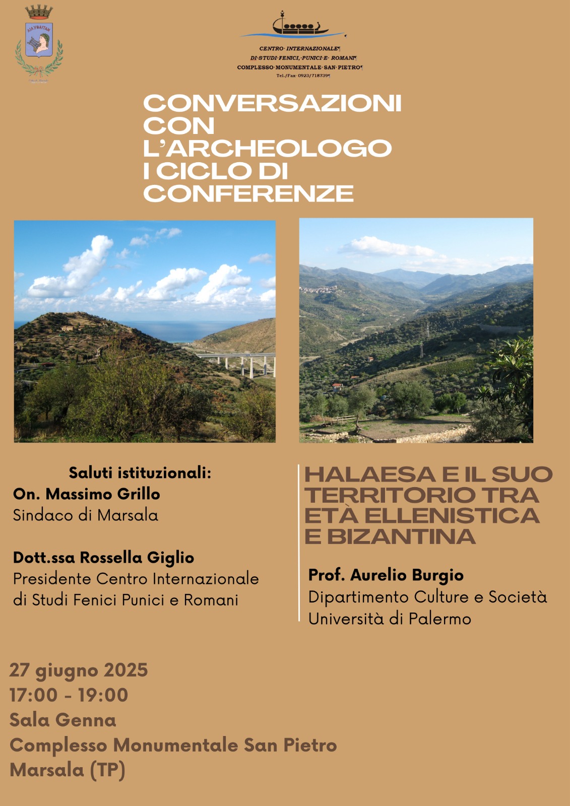 Conversazioni con l’archeologo. Primo ciclo di conferenze